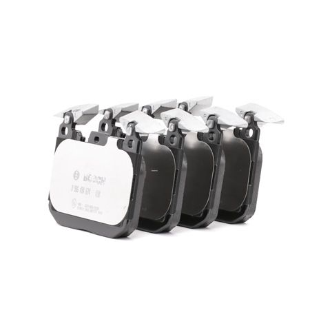 BOSCH 0 986 494 674: Bremsbeläge mit Anti-Quietsch-Blech, mit Montageanleitung