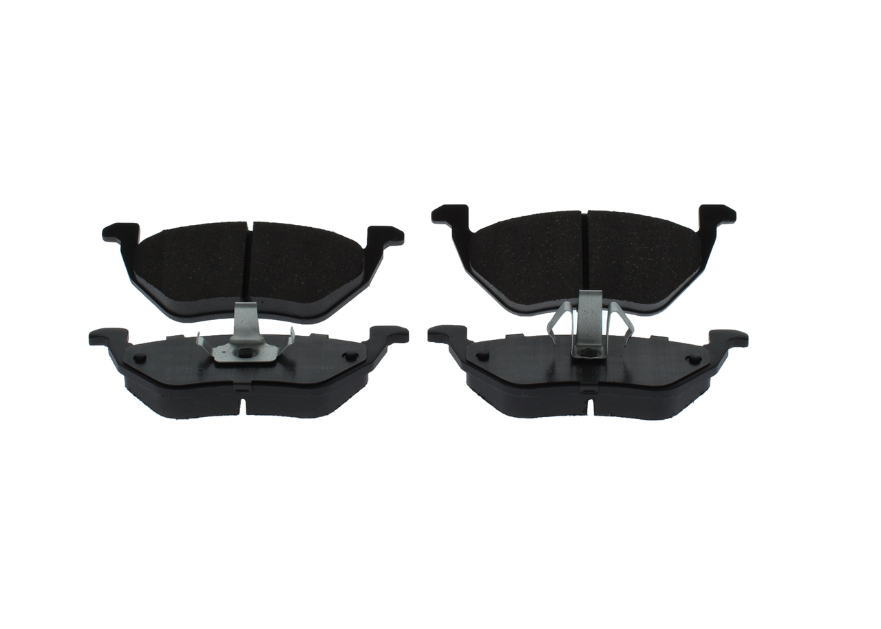 BOSCH 0 986 494 683: Kit pastiglie freni con clip pistone, con lamierino anticigolío