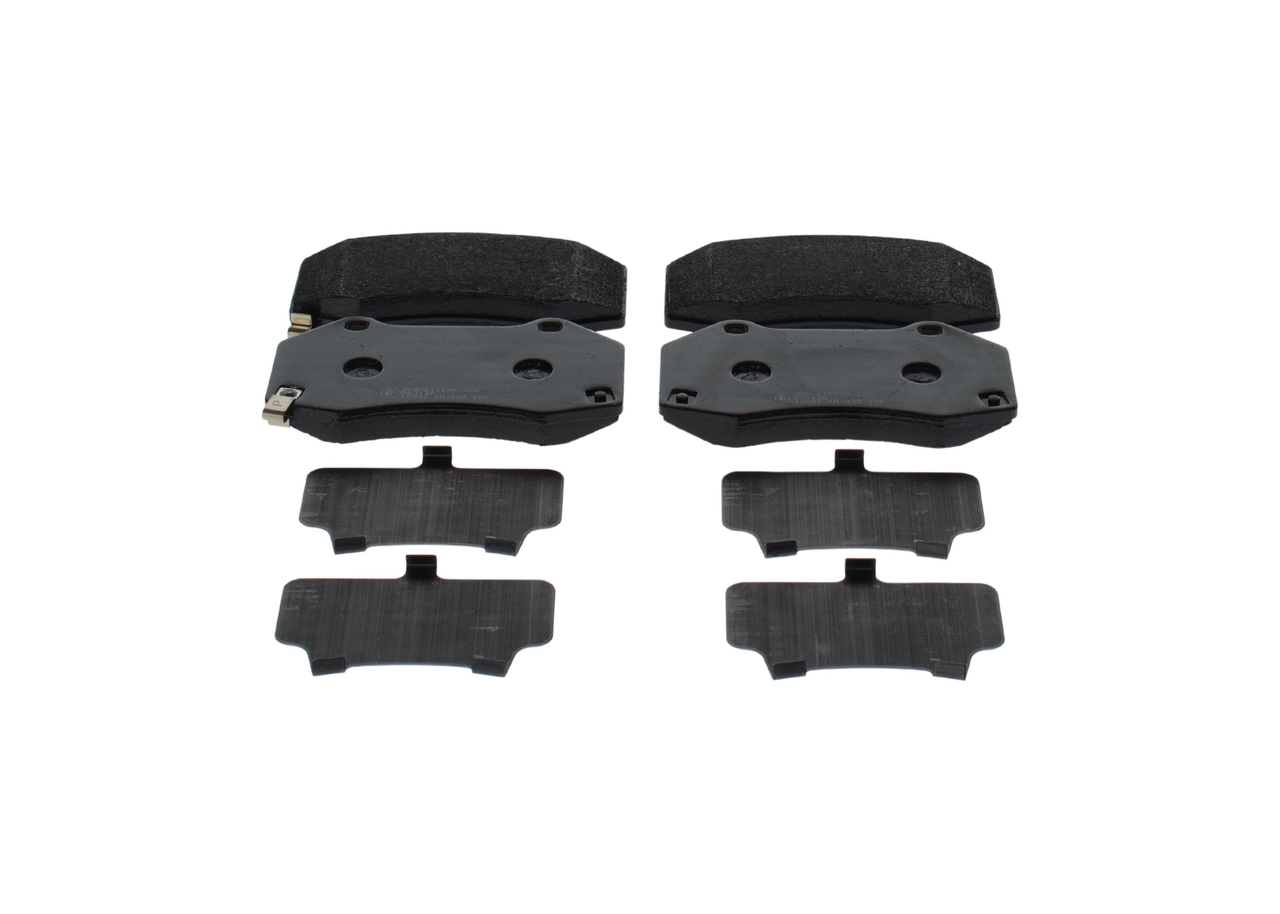 BOSCH 0 986 494 718 Sada brzdových destiček, kotoučová brzda VAUXHALL Corsa Mk3 (D) (S07) 209 HP Benzín cena