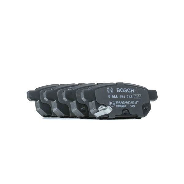 BOSCH 0 986 494 748 Klocki hamulcowe SUZUKI VITARA (LY) 126 KM benzyna koszt