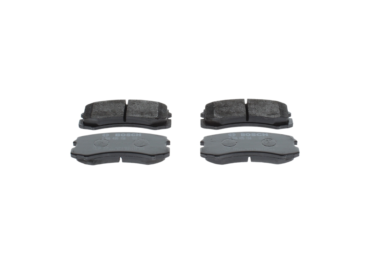 BOSCH 0 986 495 158 Bremseklodser MITSUBISHI Lancer 7 Limousine (CS_A, CT_A) 122 HK Benzin hvad koster