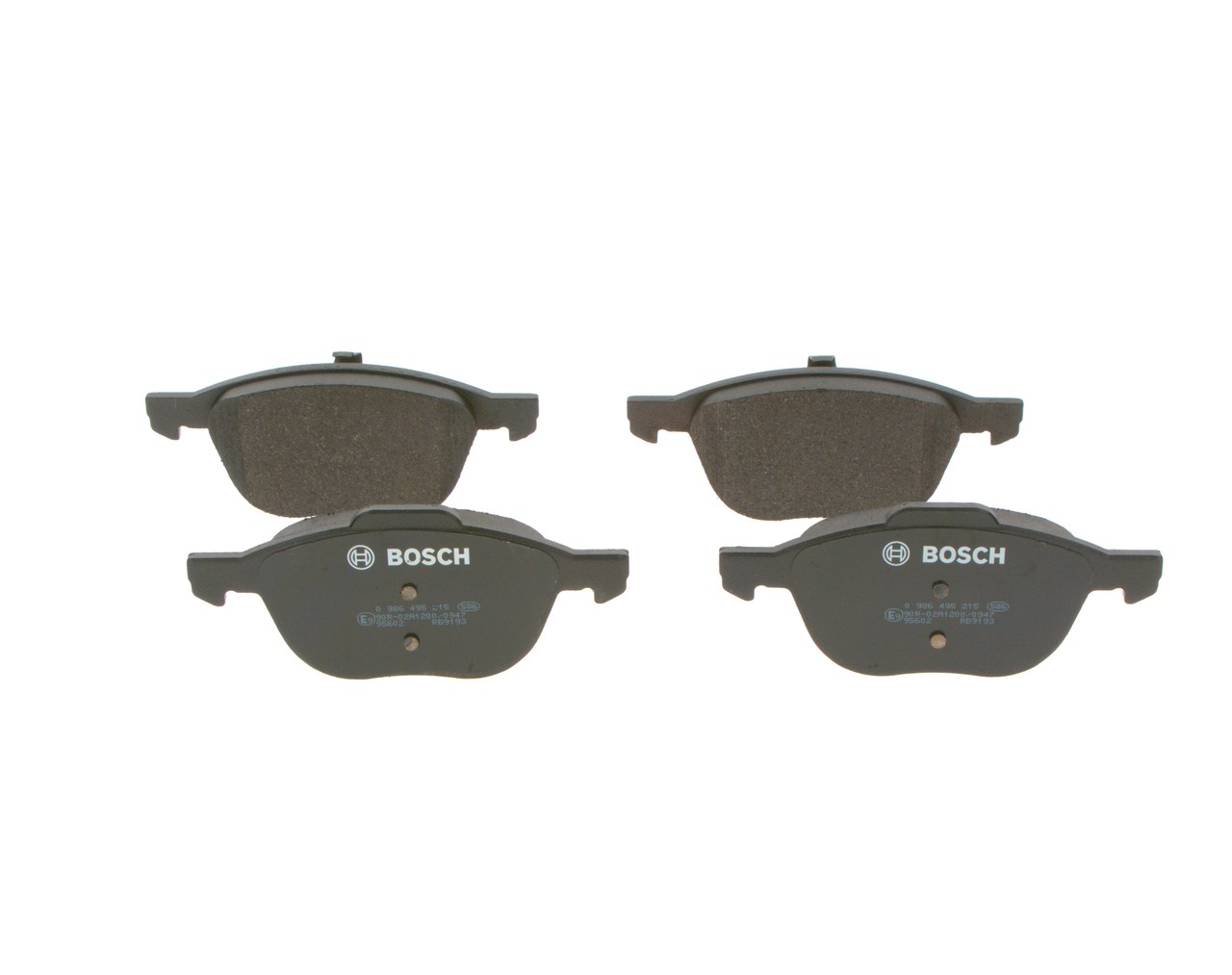 BOSCH 0 986 495 215 Τακάκια φρένων MAZDA 3 (BL) 147 PS Βενζίνη κόστος