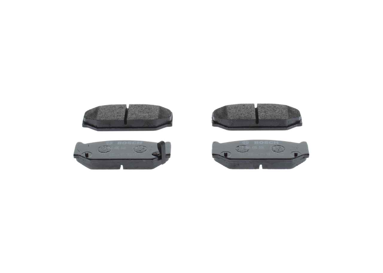 BOSCH 0 986 495 308 Remblokken SUZUKI SWIFT 3 (MZ, EZ) 91 Pk Benzine kosten
