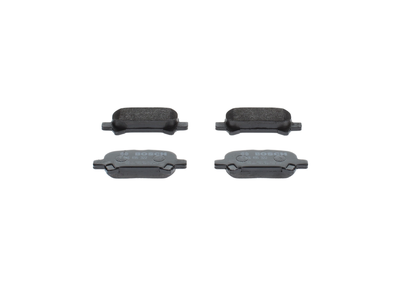 BOSCH 0 986 495 322 Bremsbeläge TOYOTA Camry Limousine (_V3_) 143 PS Benzin Kosten