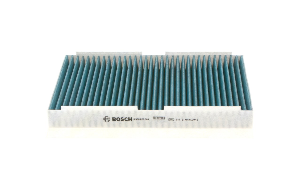 BOSCH 0 986 628 501: Filtr, vzduch v interiéru Filtr s aktivním uhlím, FILTR+