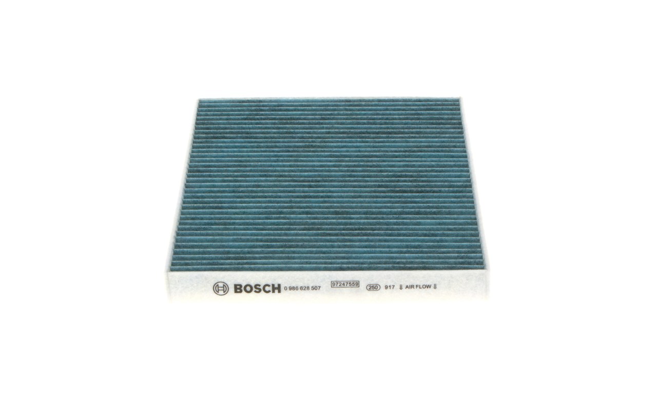 BOSCH 0 986 628 507: Innenraumfilter Aktivkohlefilter, FILTER+