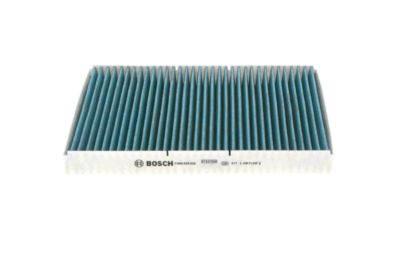 BOSCH 0 986 628 509: Salono filtras aktyvios anglies filtras, FILTER+