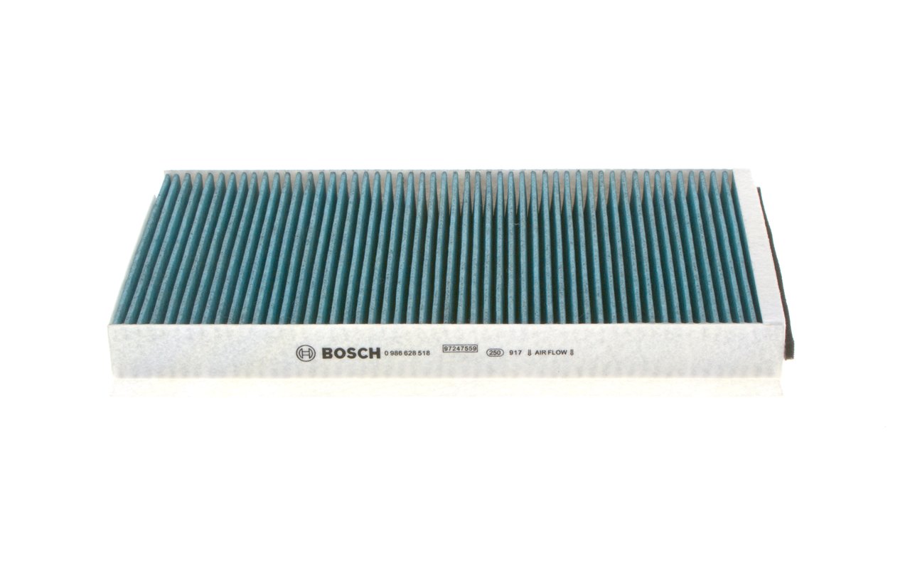 BOSCH 0 986 628 518: Innenraumfilter Aktivkohlefilter, FILTER+