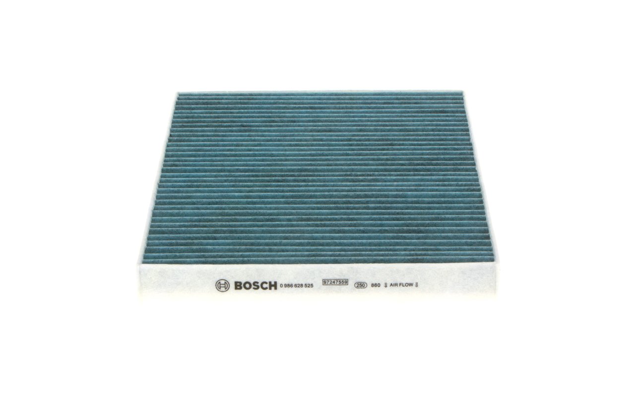 BOSCH 0 986 628 525: Filtro de habitáculo Filtro de carbón activado, FILTRO+