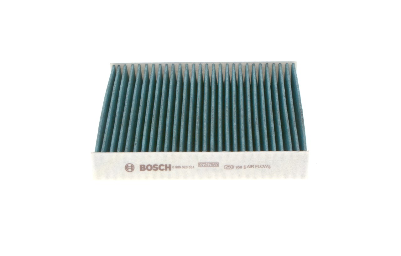 BOSCH 0 986 628 531: Pollenfilter Aktivkulfilter, FILTER+