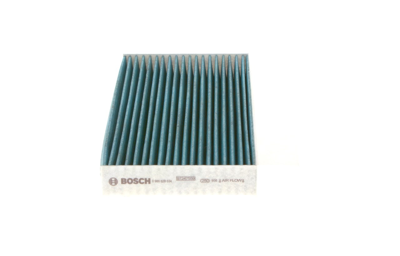 BOSCH 0 986 628 534: Filtrs, Salona telpas gaiss Aktivētās ogles filtrs, FILTRS+