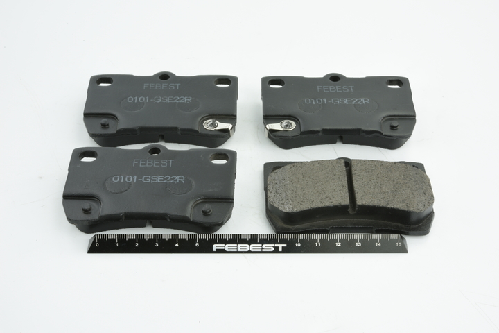 FEBEST 0101-GSE22R: Bremsbeläge Hinterachse
