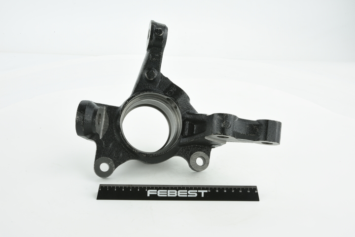 FEBEST 0128-ZZE120FLH: Fusée d'essieu, suspension de roue Essieu avant gauche