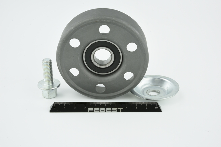 FEBEST 0187-AUR10 Rolo tensor, correia trapezoidal estriada TOYOTA Avensis Verso (_M2_) 116 cv Diesel custo
