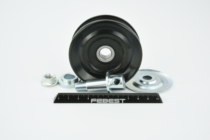 FEBEST 0187-GX100: Spannrolle, Keilrippenriemen Ø: 70mm, Ø: 70mm