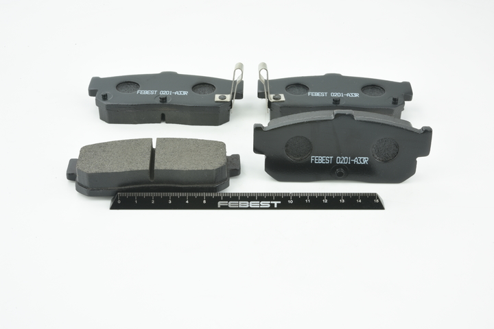 FEBEST 0201-A33R Bremsbeläge Hinterachse