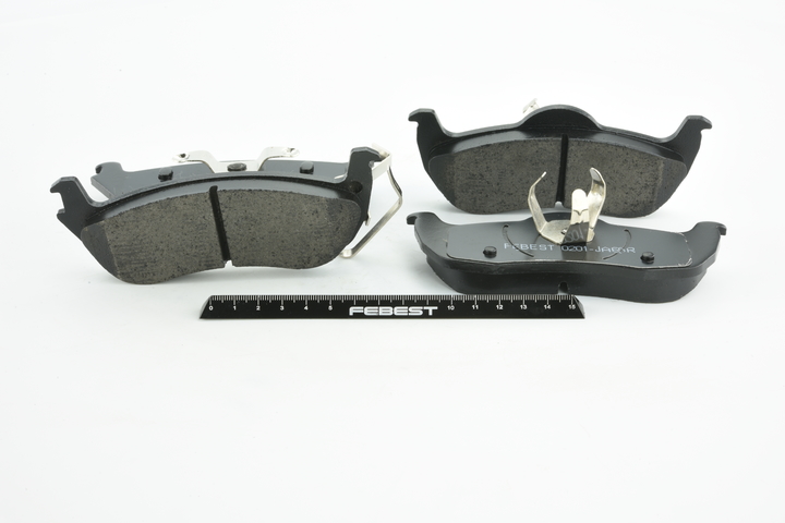FEBEST 0201-JA60R: Bremsbeläge Hinterachse