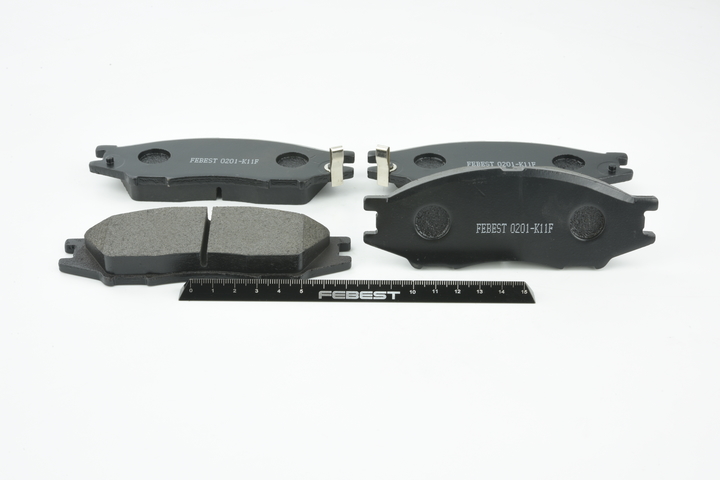 FEBEST 0201-K11F: Bremsbeläge Vorderachse