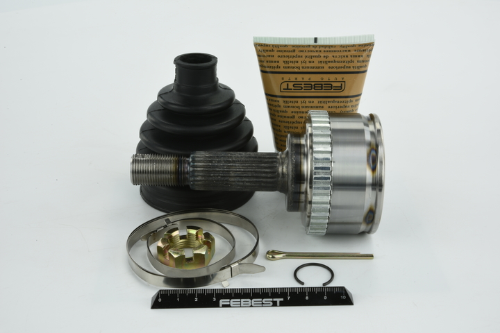 FEBEST 0210-043A42: Antriebswellengelenk Vorderachse, radseitig, mit ABS-Sensorring