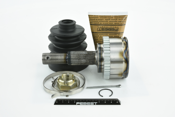 FEBEST 0210-QG15A44: Antriebswellengelenk radseitig, Vorderachse, mit ABS-Sensorring