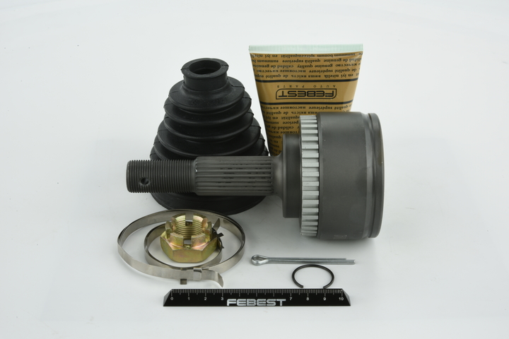 FEBEST 0210-QG18A42: Antriebswellengelenk Vorderachse, radseitig, mit ABS-Sensorring