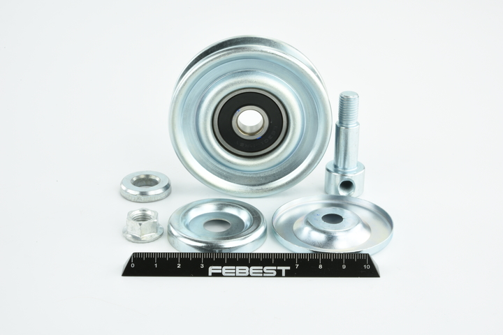 FEBEST 0287-P12 Pingutusrull, soonrihm NISSAN NAVARA Pritsche/æassii (D22) 131 hj Diisel hind