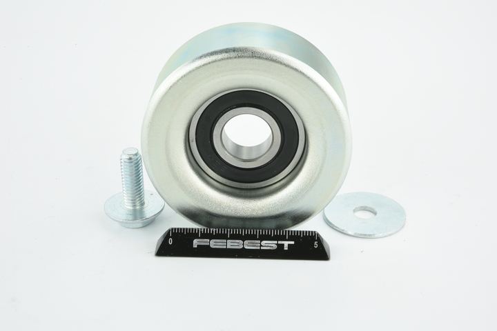 FEBEST 0287-T31 Spriegotājrullītis, Ķīļrievu siksna RENAULT SCENIC 3 (JZ0/1) 131 ZS Benzīns cena