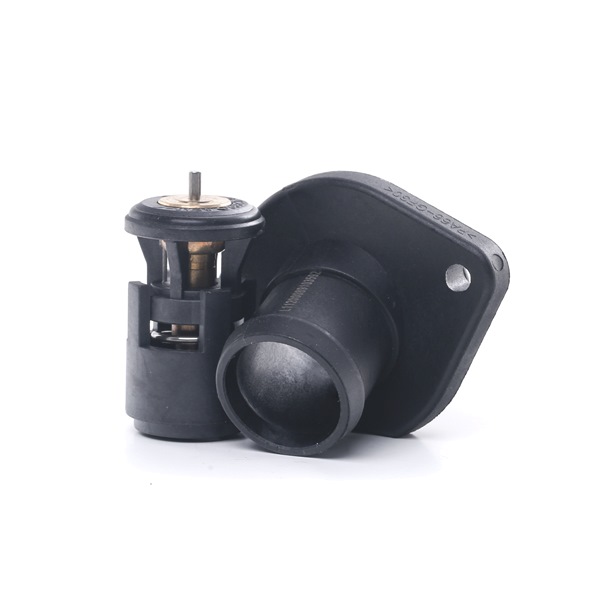 Metalcaucho 03592: Kühlwasserthermostat 87°C, mit Dichtung, ohne Sensor, mit Deckel, mit Thermostat