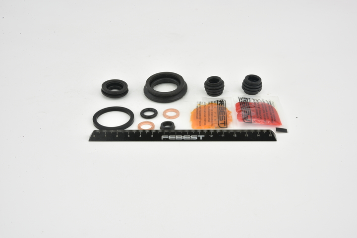 FEBEST 0375-FITR Ремонтен комплект, спирачен апарат HONDA Jazz 3 (GE_, GG_, GP_, ZA_) 118 K.C. бензин цена