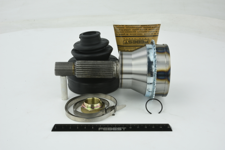 FEBEST 0410-CU20RA43: Antriebswellengelenk radseitig, Hinterachse, mit ABS-Sensorring