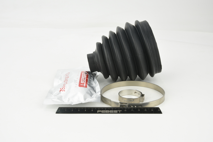 FEBEST 0417P-V97WF: Gofruotoji membrana, kardaninis velenas rato pusė, PVC