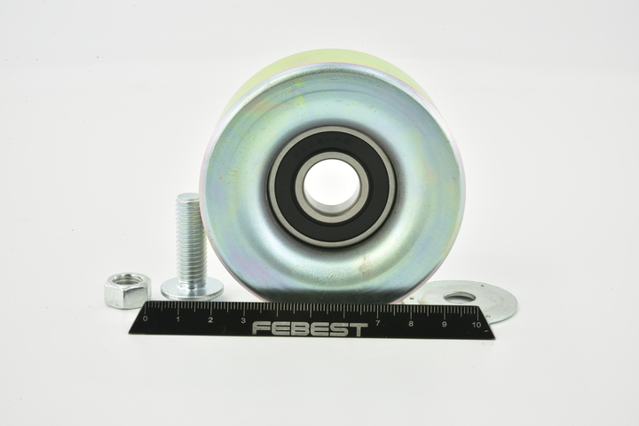 FEBEST 0487-KH9W: Rola intinzator, curea transmisie Ř: 80mm, Ř: 80mm