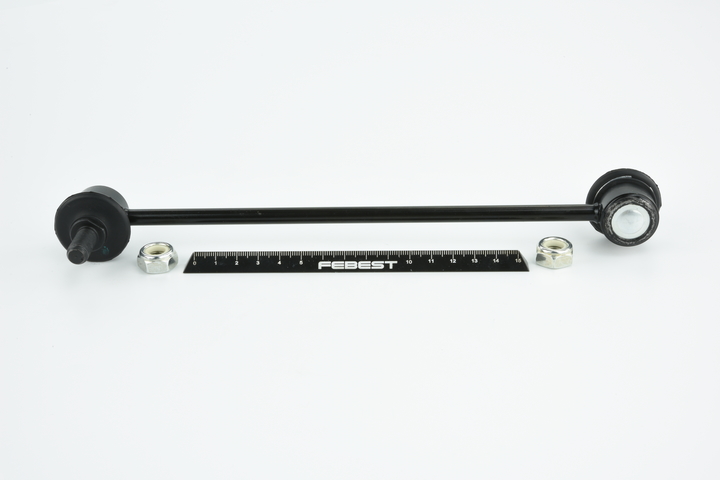 FEBEST 0523-TRBF: Brat / bieleta suspensie, stabilizator punte fata, 250mm