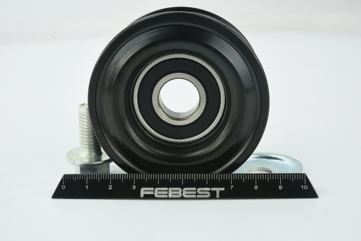 FEBEST 0587-BK: Poulie, tendeur de courroie d'accessoire Ø: 70mm, Ø: 70mm