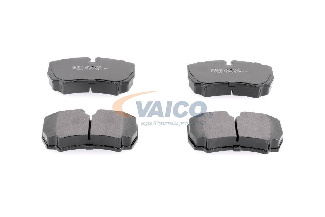 VAICO V25-0002: Plăcuțe de frână puntea spate, Q+, original equipment manufacturer quality