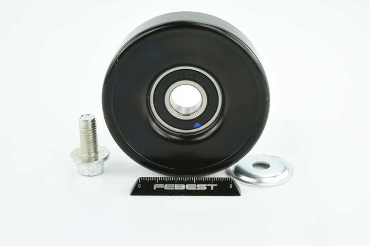 FEBEST 0787-001: Rola intinzator, curea transmisie Ř: 90mm, Ř: 90mm