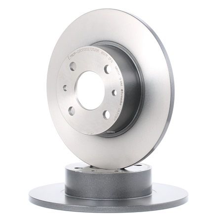 BREMBO 08.3126.11: Disque de frein Ø: 251mm, plein, Ø: 251mm, revêtu, avec vis/boulons COATED DISC LINE