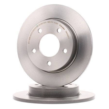 BREMBO 08.A029.11: Bremsscheibe Ø: 265mm, voll, Ø: 265mm, beschichtet COATED DISC LINE
