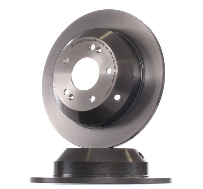 BREMBO COATED DISC LINE 08.B605.11 Brzdový kotúč HYUNDAI SANTA FE 3 (DM) 268 KS Benzín cena