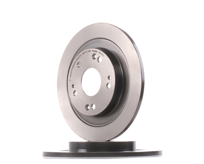 BREMBO 08.C310.11: Disco de freno Ø: 276mm, macizo, Ø: 276mm, revestido COATED DISC LINE