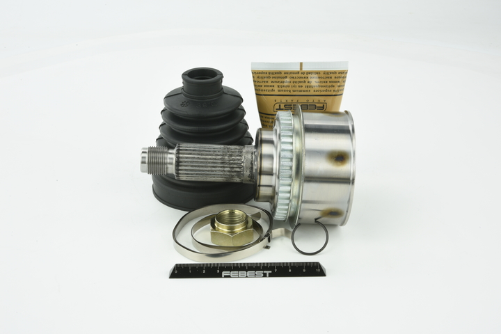 FEBEST 0810-027A44: Antriebswellengelenk radseitig, Vorderachse, mit ABS-Sensorring