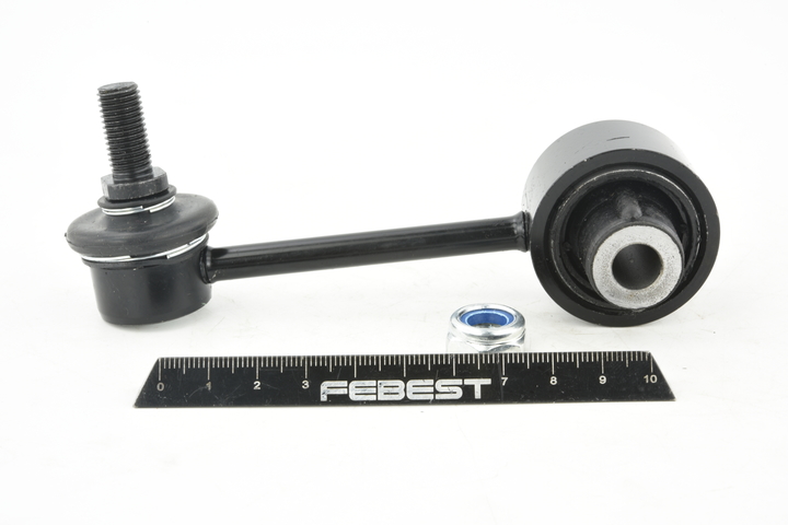 FEBEST 0823-B14R: Brat / bieleta suspensie, stabilizator puntea spate, 107mm