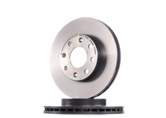 BREMBO 09.3090.21: Brzdový kotouč R: 236mm, vnitřně větráno, R: 236mm, nátěr, se šrouby COATED DISC LINE