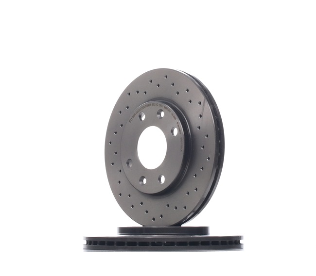 BREMBO 09.5196.1X: Féktárcsa Ø: 247mm, iyuggatott/belső hűtésű, Ø: 247mm, bevonatolt, csavarokkal XTRA LINE