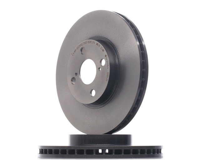 BREMBO 09.9559.11: Disc de frână Ř: 275mm, ventilat interior, Ř: 275mm, acoperit (cu un strat protector) COATED DISC LINE
