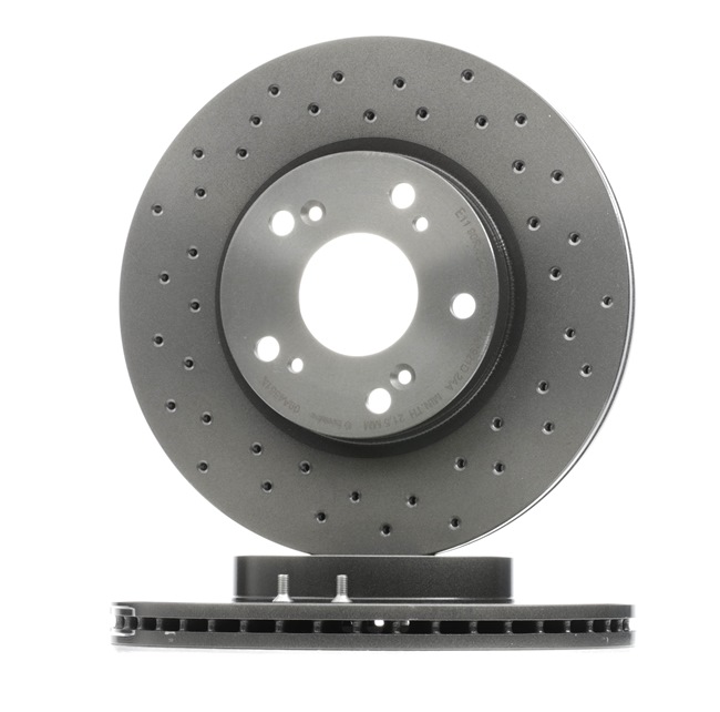 BREMBO XTRA LINE 09.A455.1X Bremseskive HONDA Civic XI Sedan (FE) 129 hk Bensin hva koster