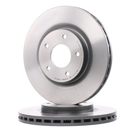 BREMBO 09.A637.21: Brzdový kotouč R: 294mm, vnitřně větráno, R: 294mm, nátěr COATED DISC LINE