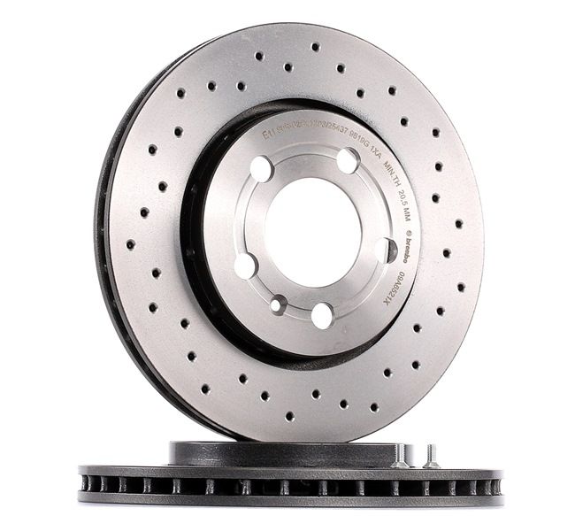 BREMBO XTRA LINE 09.A652.1X Спирачен диск VW Bora Variant (1J6) 204 K.C. бензин цена