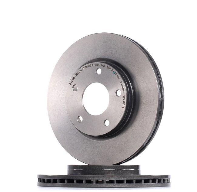 BREMBO 09.B565.11: Disc de frână Ř: 280mm, ventilat interior, Ř: 280mm, acoperit (cu un strat protector) COATED DISC LINE