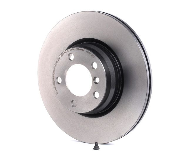 BREMBO 09.C116.11: Piduriketas Ø: 330mm, sisemine õhutus, Ø: 330mm, kaetud, koos kruvidega COATED DISC LINE